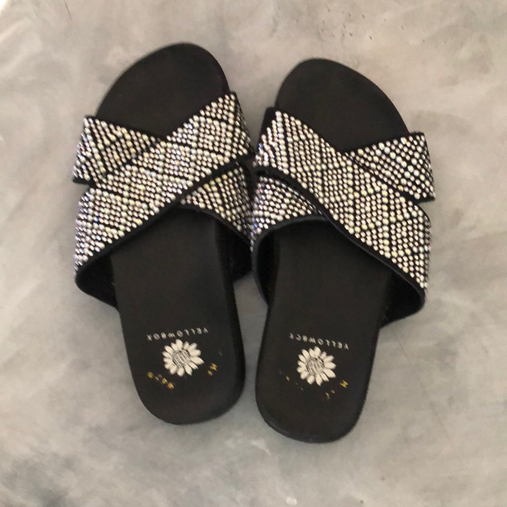 Yellow Box Bling Slides